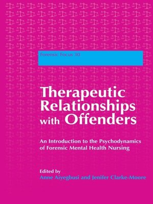 cover image of Therapeutic Relationships with Offenders